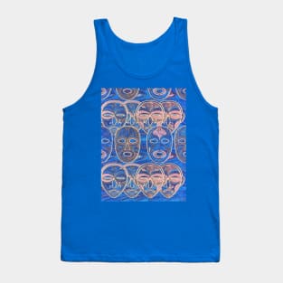 African Masks V4 Tank Top